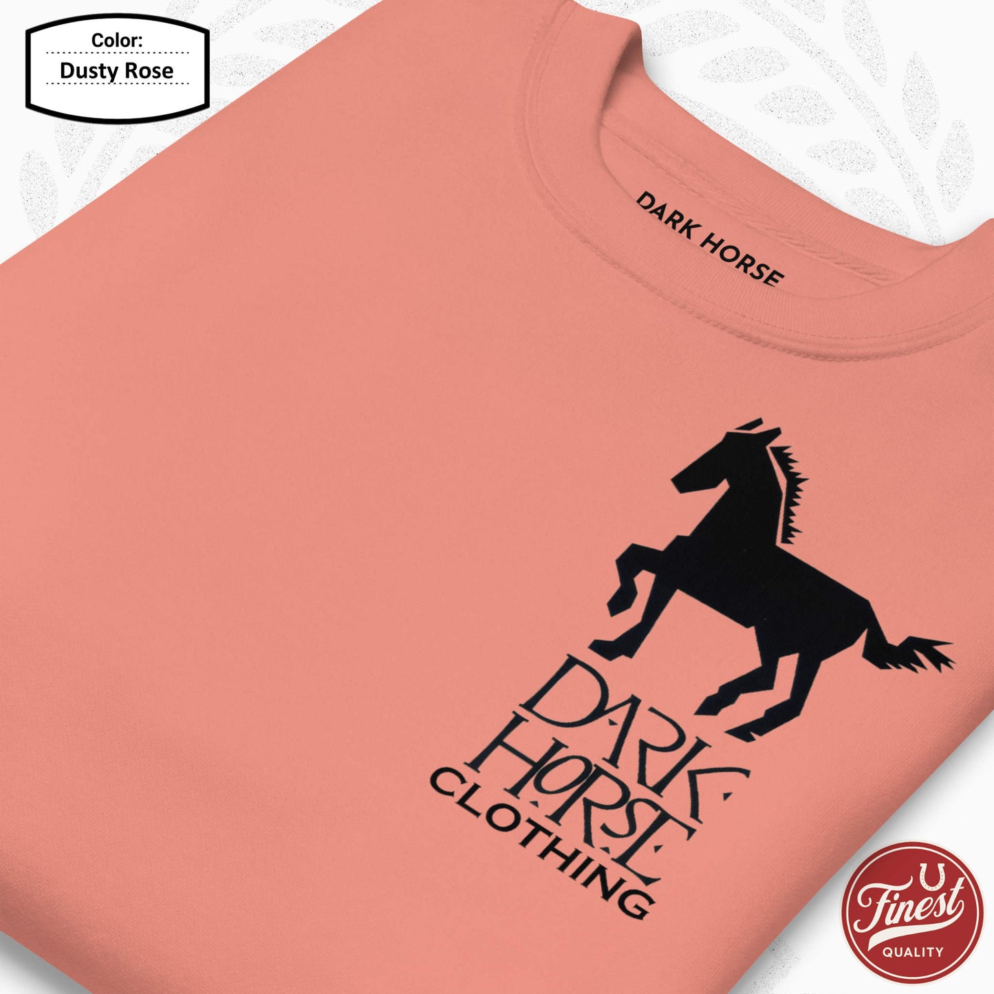 Dark Horse Clothing Big Black Logo Unisex Sweatshirt