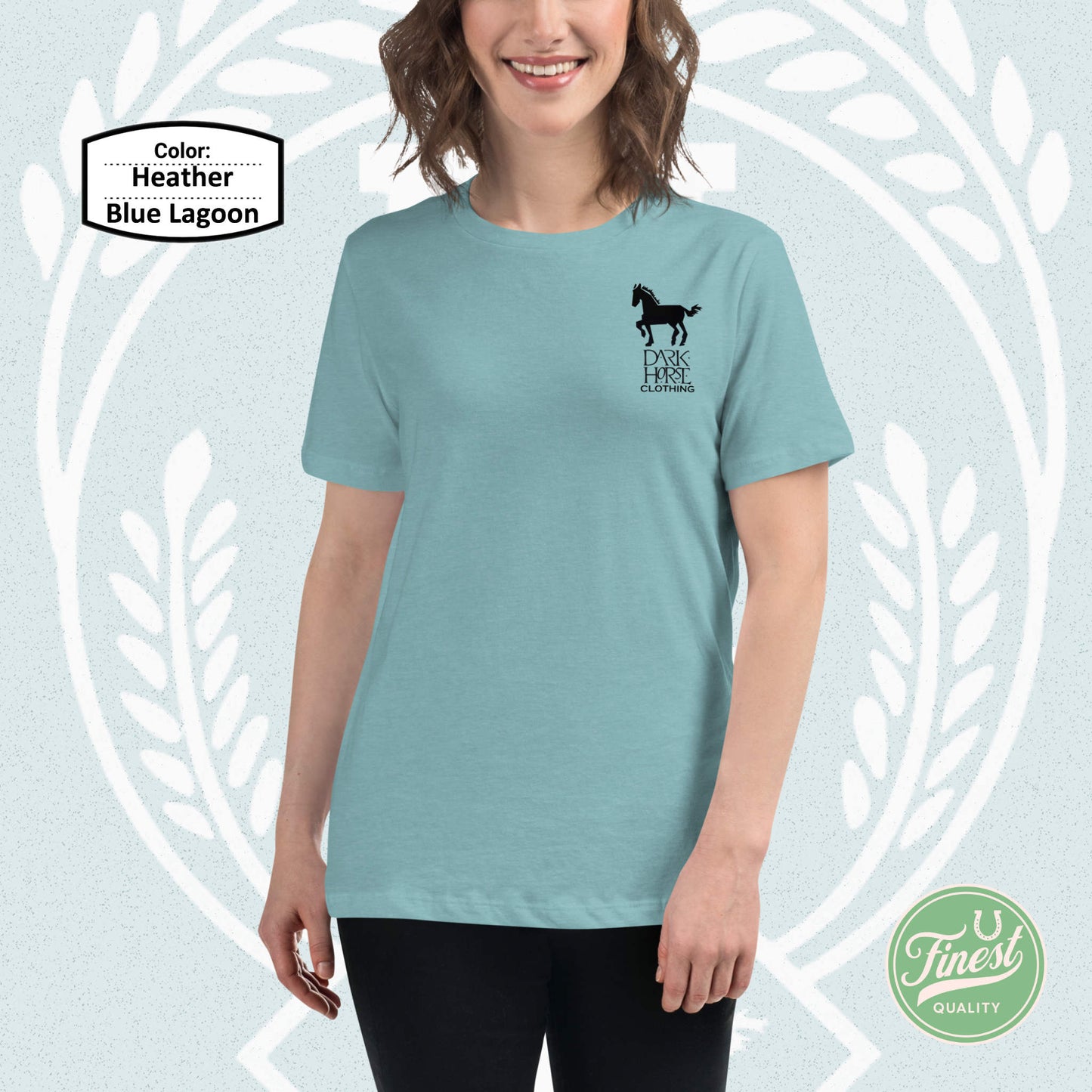 Dark Horse Original Black Logo - Women's Short Sleeve Comfortable T-Shirt