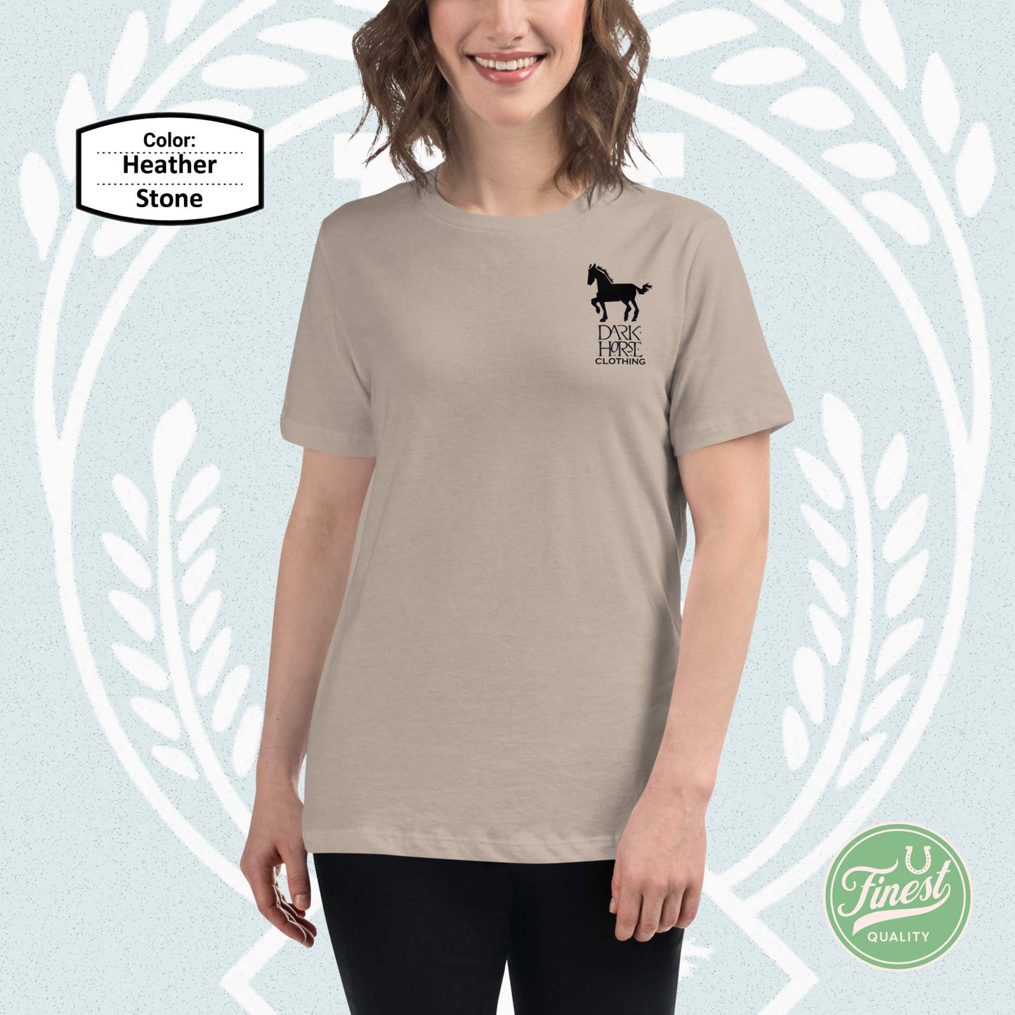 Dark Horse Original Black Logo - Women's Short Sleeve Comfortable T-Shirt