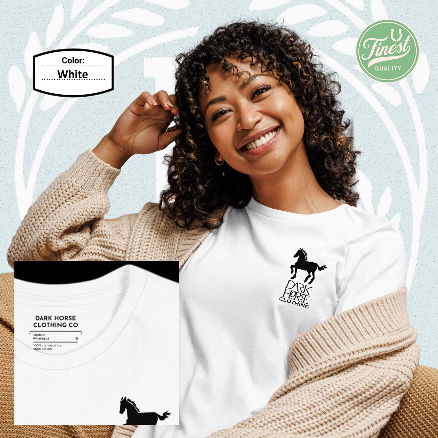 Dark Horse Original Black Logo - Women's Short Sleeve Comfortable T-Shirt