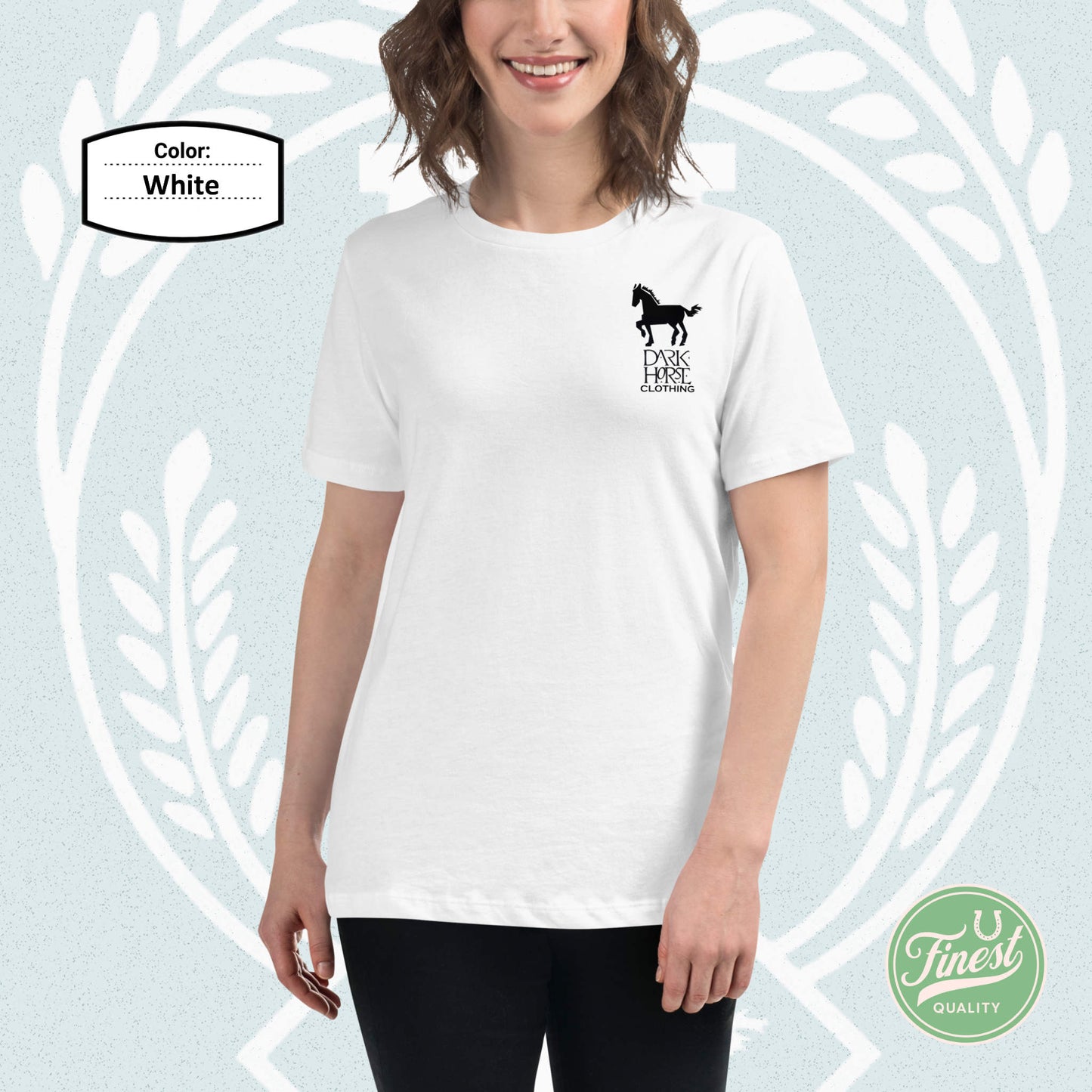 Dark Horse Original Black Logo - Women's Short Sleeve Comfortable T-Shirt