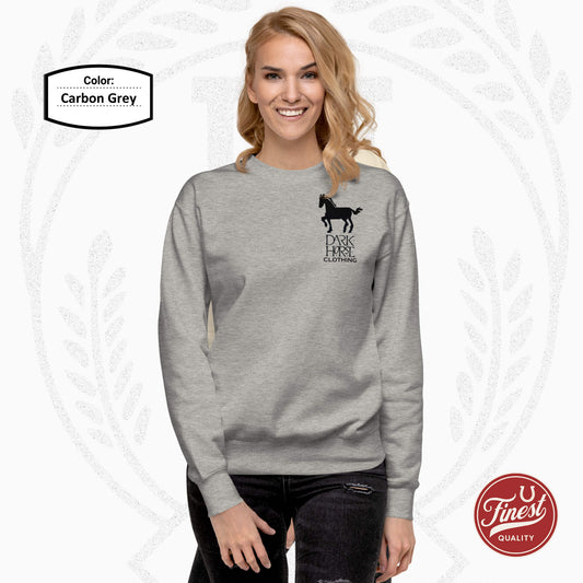 Dark Horse Clothing Big Black Logo Unisex Sweatshirt